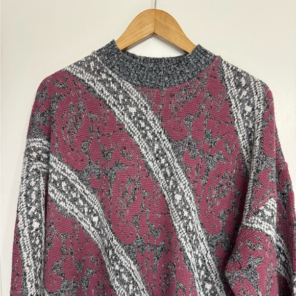Vintage Grace Oversized Knit Sweater Made in Canada - Picture 2 of 10